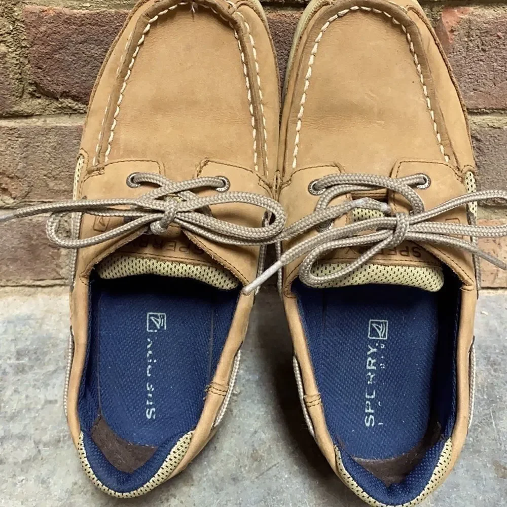 Sperry Lanyard Top-Sider Boot Shoe Boys Youth 5M